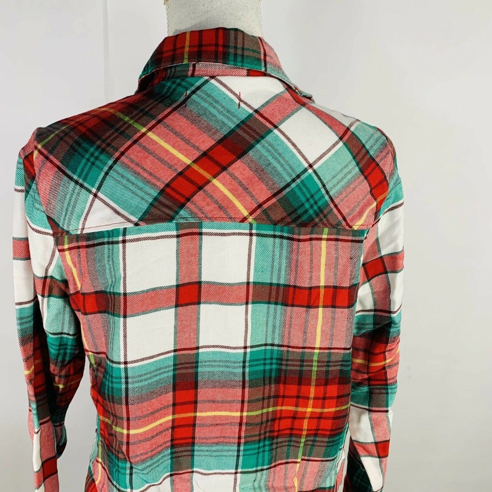 Colsie 2pc Plaid Pajama Set Red Sz Small NWT - Picture 7 of 8